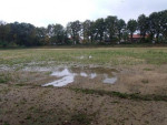 Kunstgrasveld in afwachting 